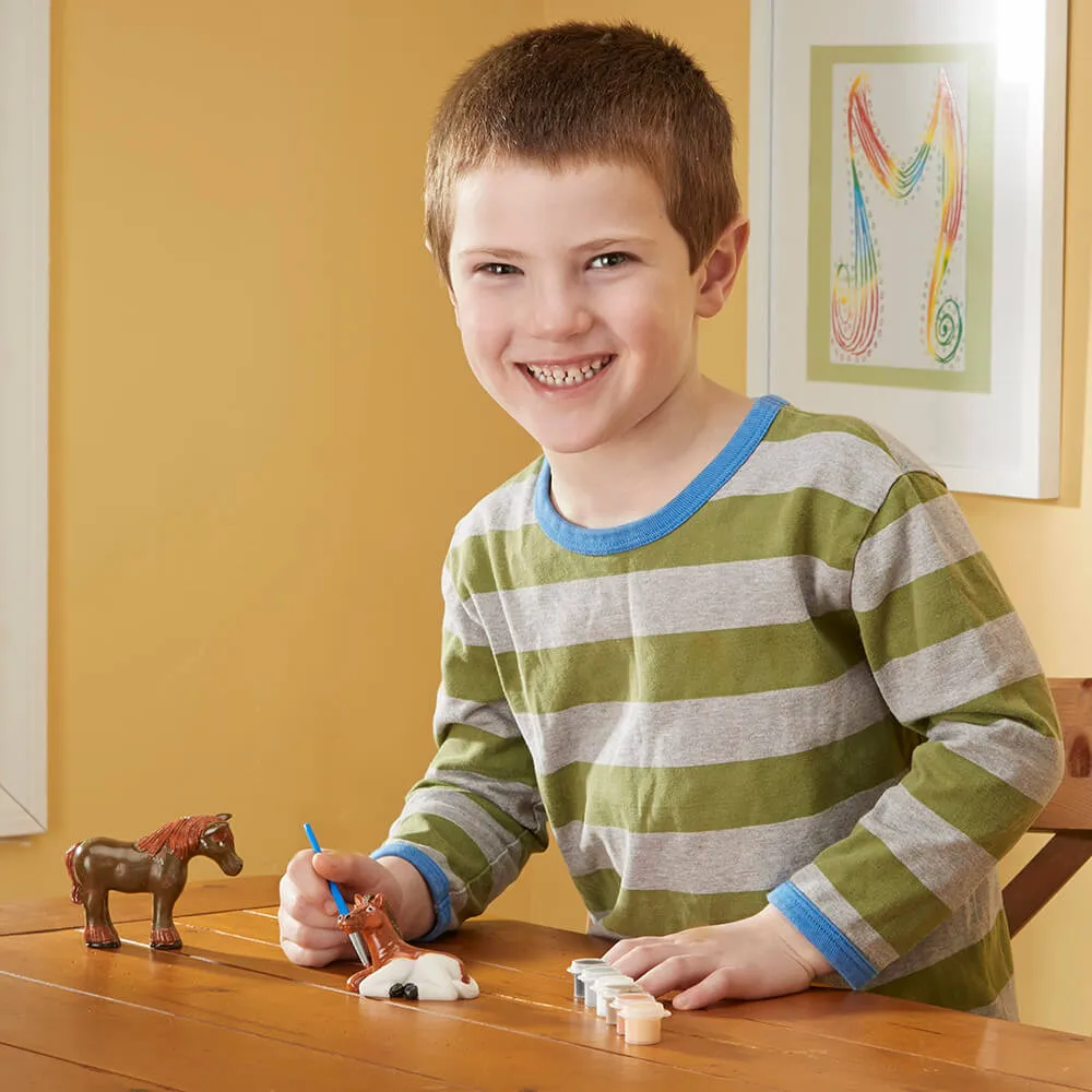 Melissa and Doug Created by Me! Horse Figurines Craft Kit