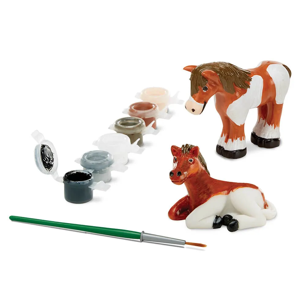 Melissa and Doug Created by Me! Horse Figurines Craft Kit
