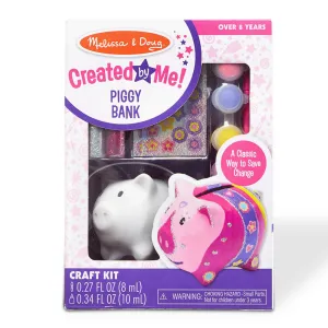 Melissa and Doug Created by Me! Piggy Bank Craft Kit