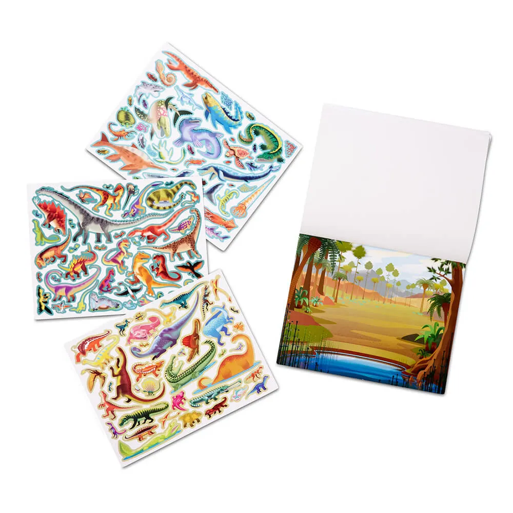 Melissa and Doug Prehistoric Reusable Sticker Pad