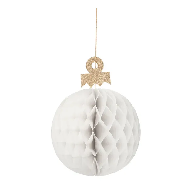Meri Meri Christmas | Large Hanging Honeycomb Decorations (x 5)