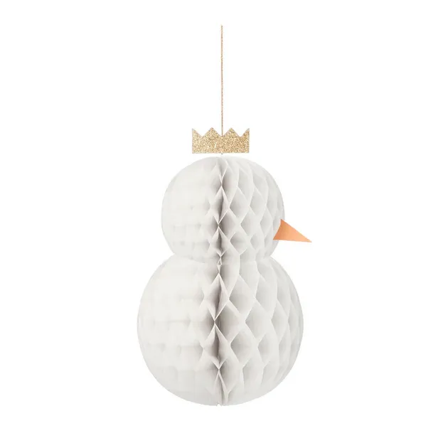 Meri Meri Christmas | Large Hanging Honeycomb Decorations (x 5)