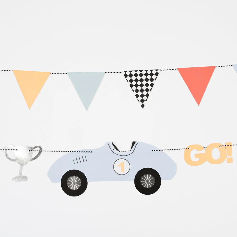 Meri Meri Garland | Race Cars