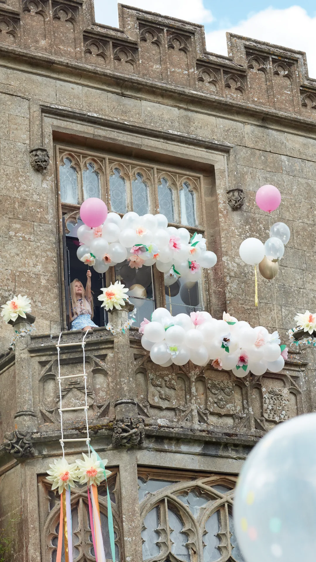 Meri Meri Party Floral Balloon Garland Kit