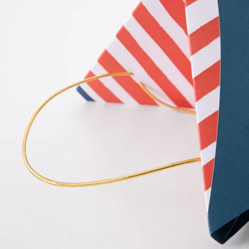 Meri Meri Party Hats | Blue Pirate 8 Pack