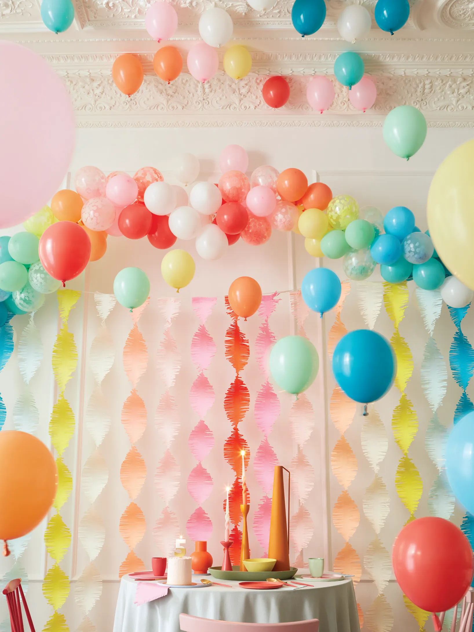 Meri Meri Party Rainbow Balloon Arch Kit