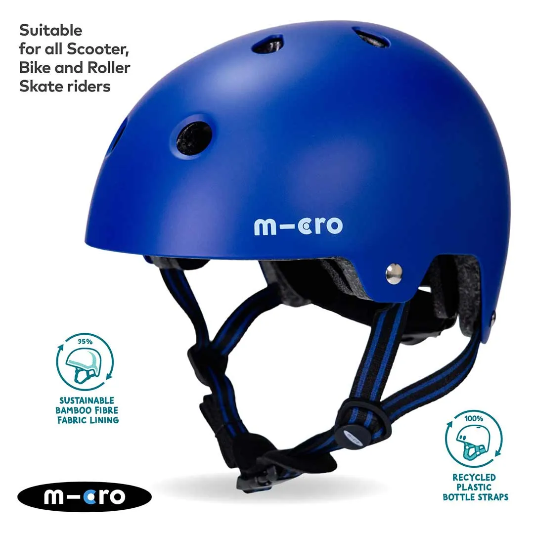 Micro Scooters Eco Matt Helmet - Blue