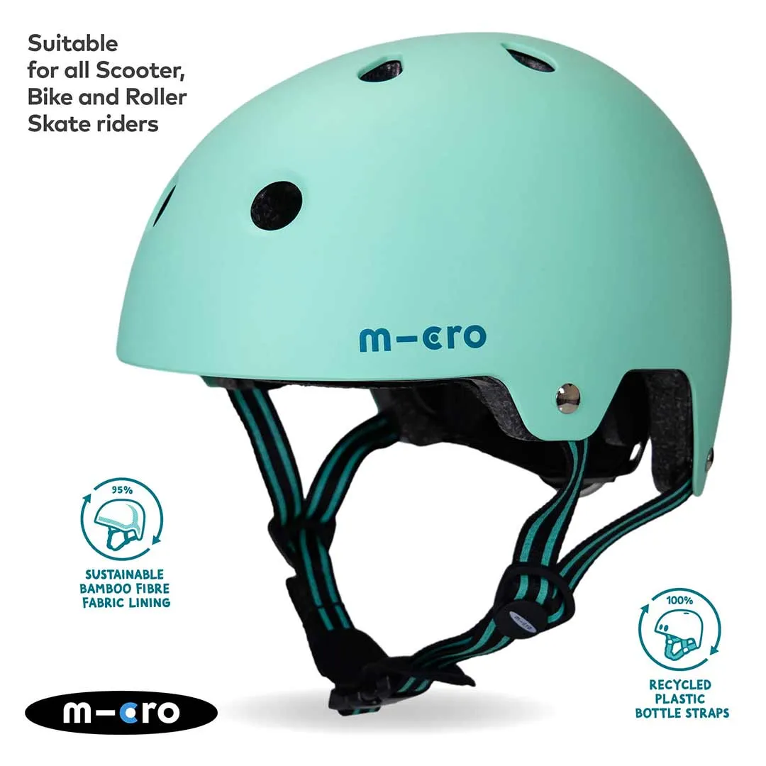 Micro Scooters Eco Matt Helmet - Mint