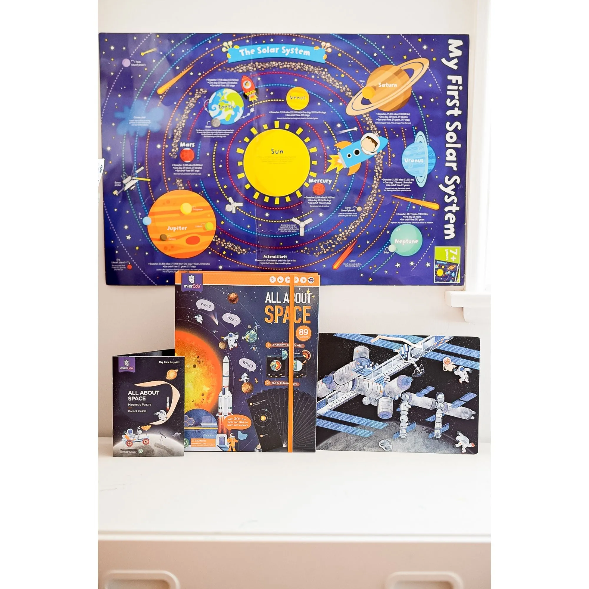 MierEdu Magnetic Puzzle - All About Space