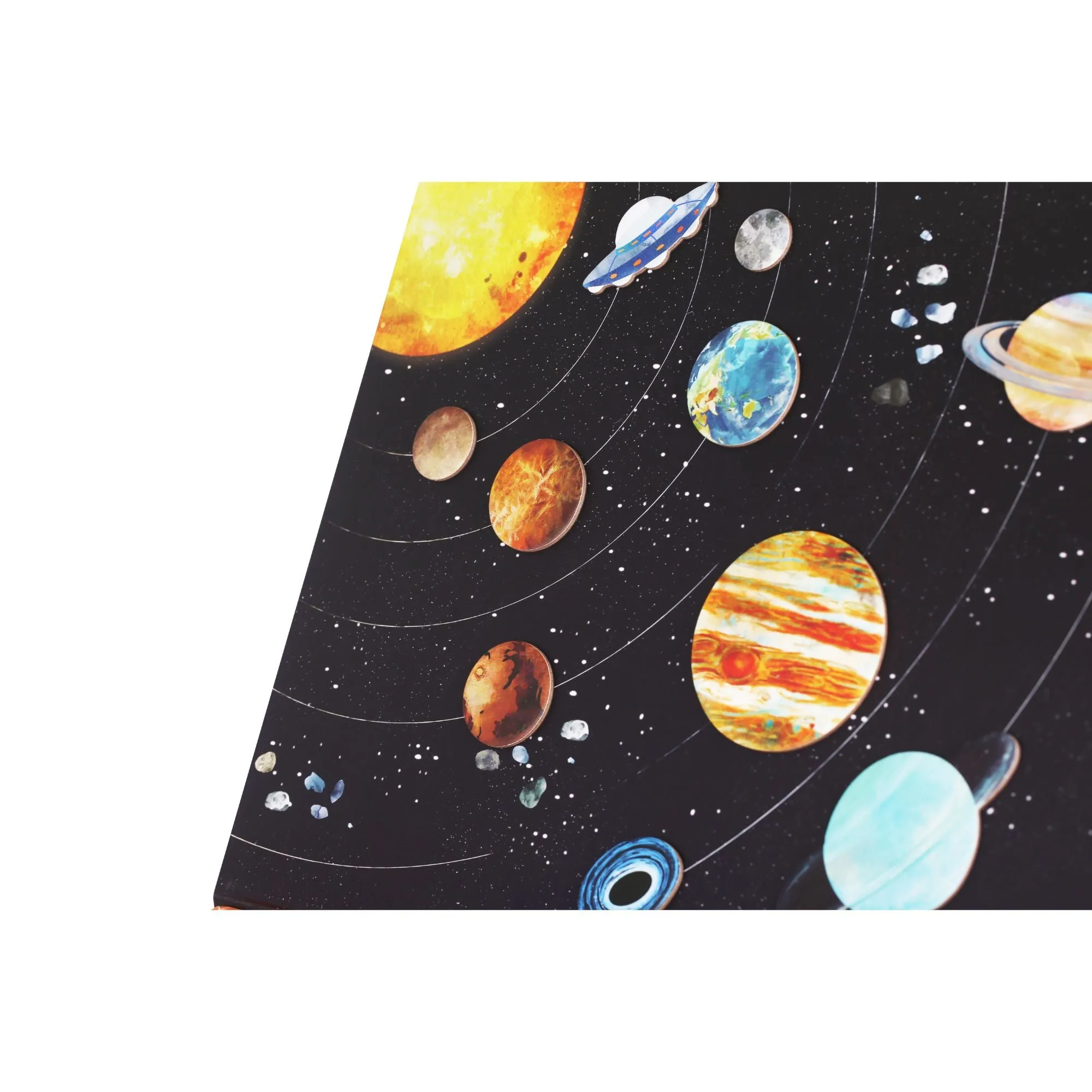 MierEdu Magnetic Puzzle - All About Space
