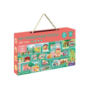 Mieredu My Finger Maze Puzzle Abc Town