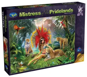 Mistress Of The Pridelands 1000 Piece Puzzle Birds Of Paradise