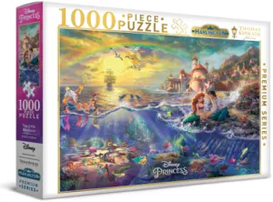 MJM HarlinGTon Thomas Kinkade Little Mermaid 1000 Piece Puzzle