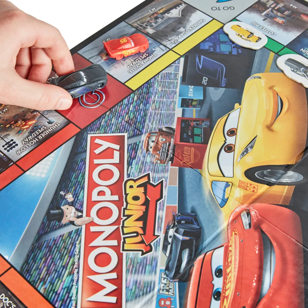 Monopoly Junior Disney Cars 3