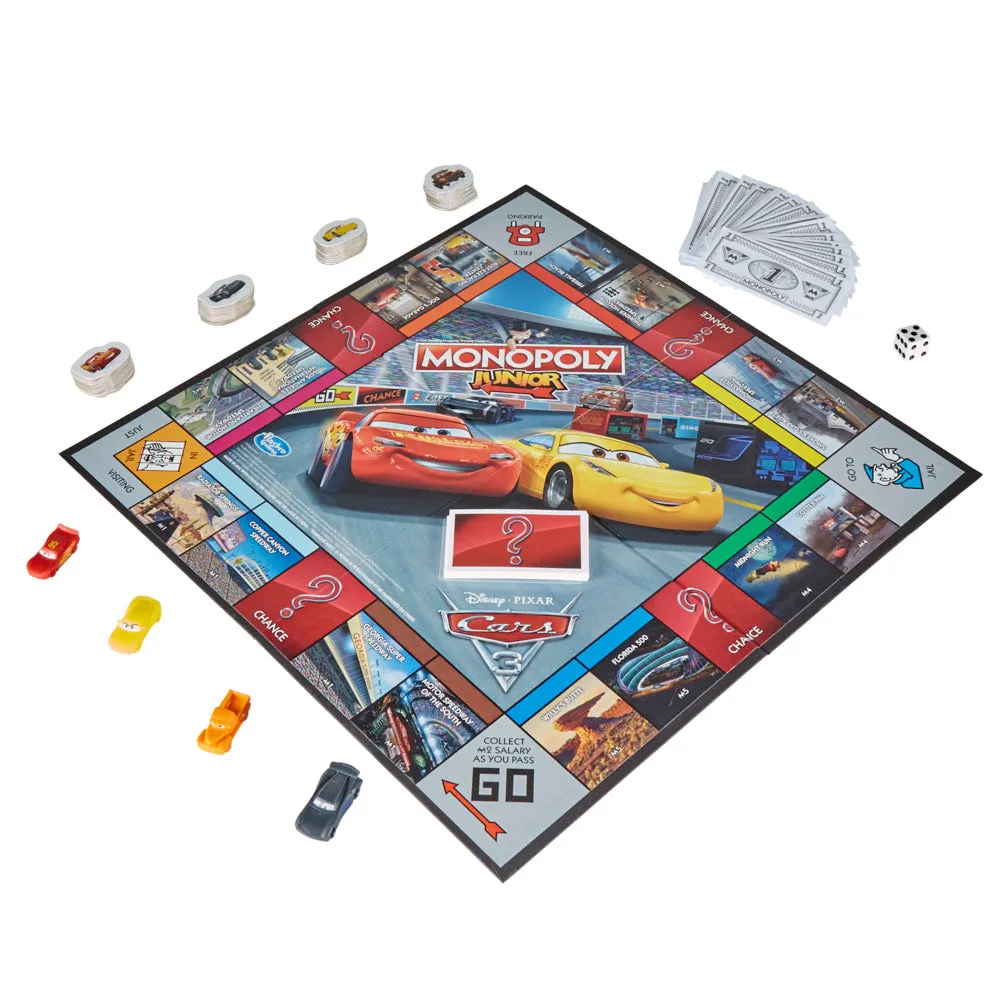 Monopoly Junior Disney Cars 3
