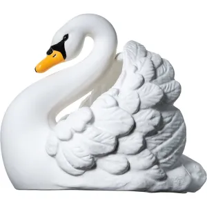 Natruba: Natural Rubber Large Bath Toy Swan - White
