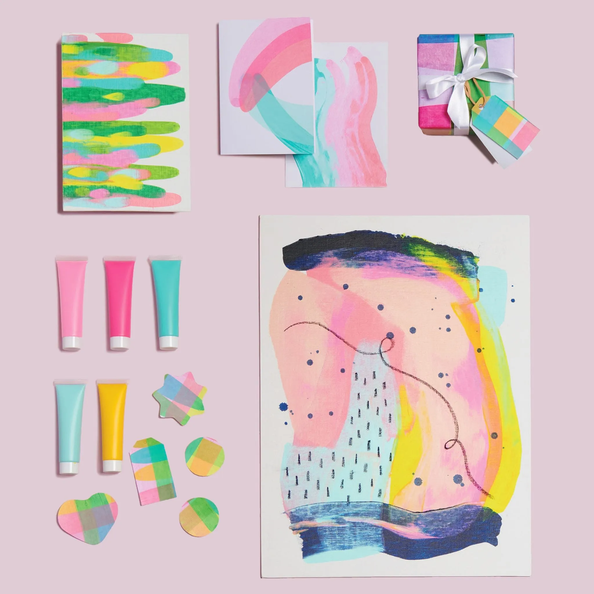 Omc! Picture This Paint Scrape Art Kit