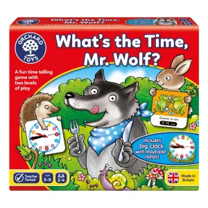 Orchard Toys 049 What's The Time, Mr. Wolf ? Wise - Kids Toys