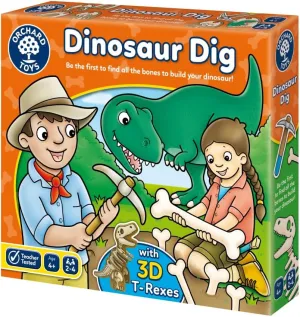 Orchard Toys 124 Dinosaur Digk Wise - Kids Toys