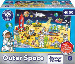 Orchard Toys 304 50P Outer Space Wise - Kids Toys