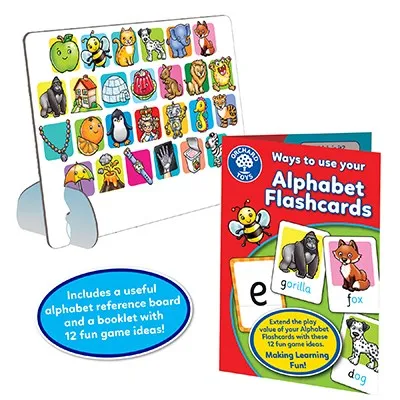 Orchard Toys Alphabet Flashcards Wise - Kids Toys