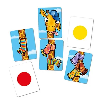 Orchard Toys Giraffes In Scarves Wise - Kids Toys