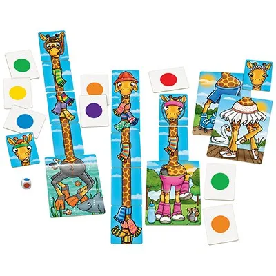 Orchard Toys Giraffes In Scarves Wise - Kids Toys