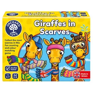 Orchard Toys Giraffes In Scarves Wise - Kids Toys