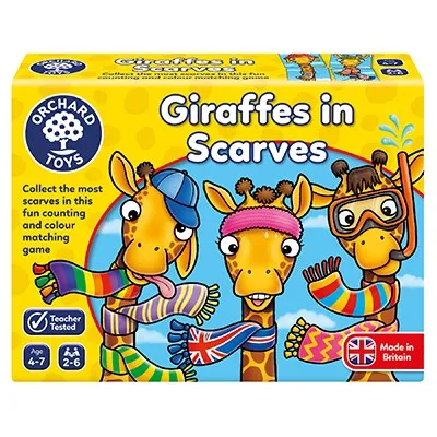 Orchard Toys Giraffes In Scarves Wise - Kids Toys
