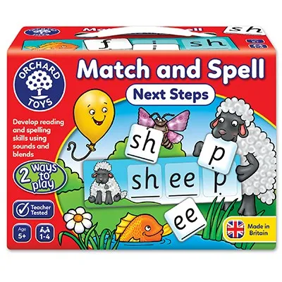 Orchard Toys Match and Spell Next Steps Wise - Kids Toys