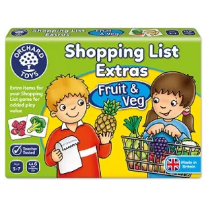 Orchard Toys Shopping List Extras Fruit & Veg Wise - Kids Toys
