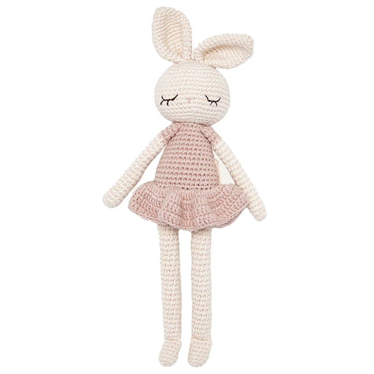 Patti Oslo Organic Crochet Doll,  Ballerina, Rose