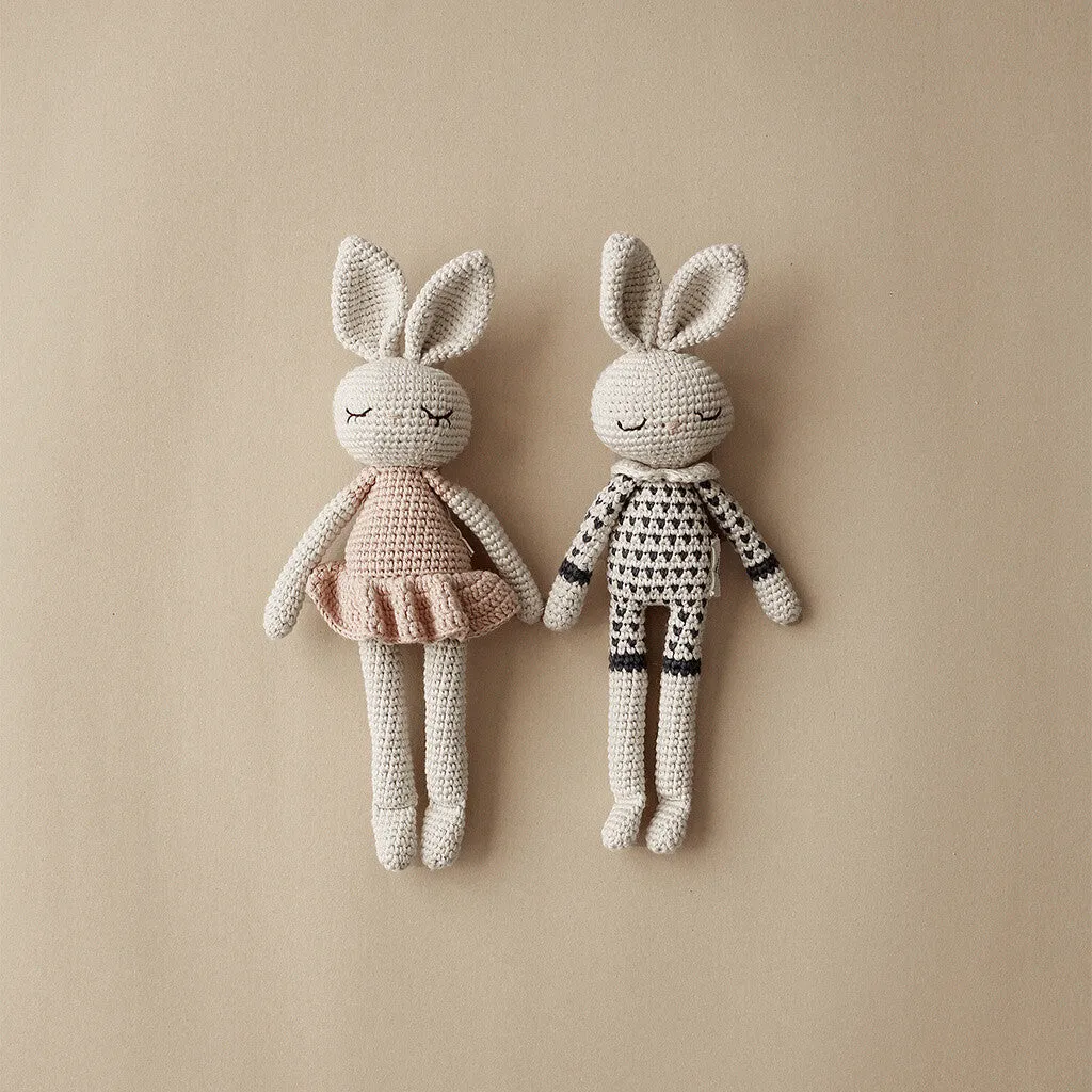 Patti Oslo Organic Crochet Doll,  Ballerina, Rose