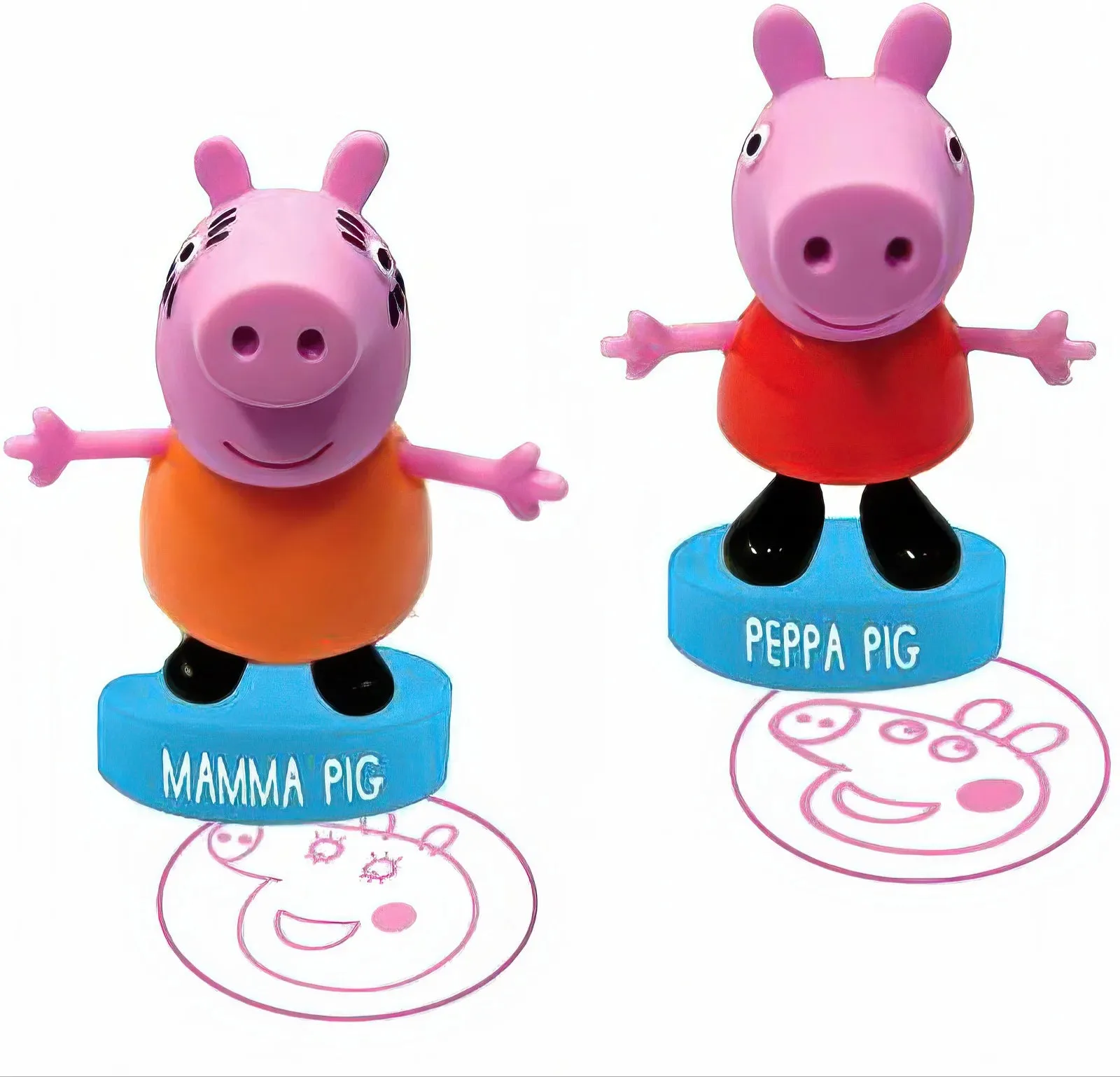 Peppa Pig Stampers 5 Pack