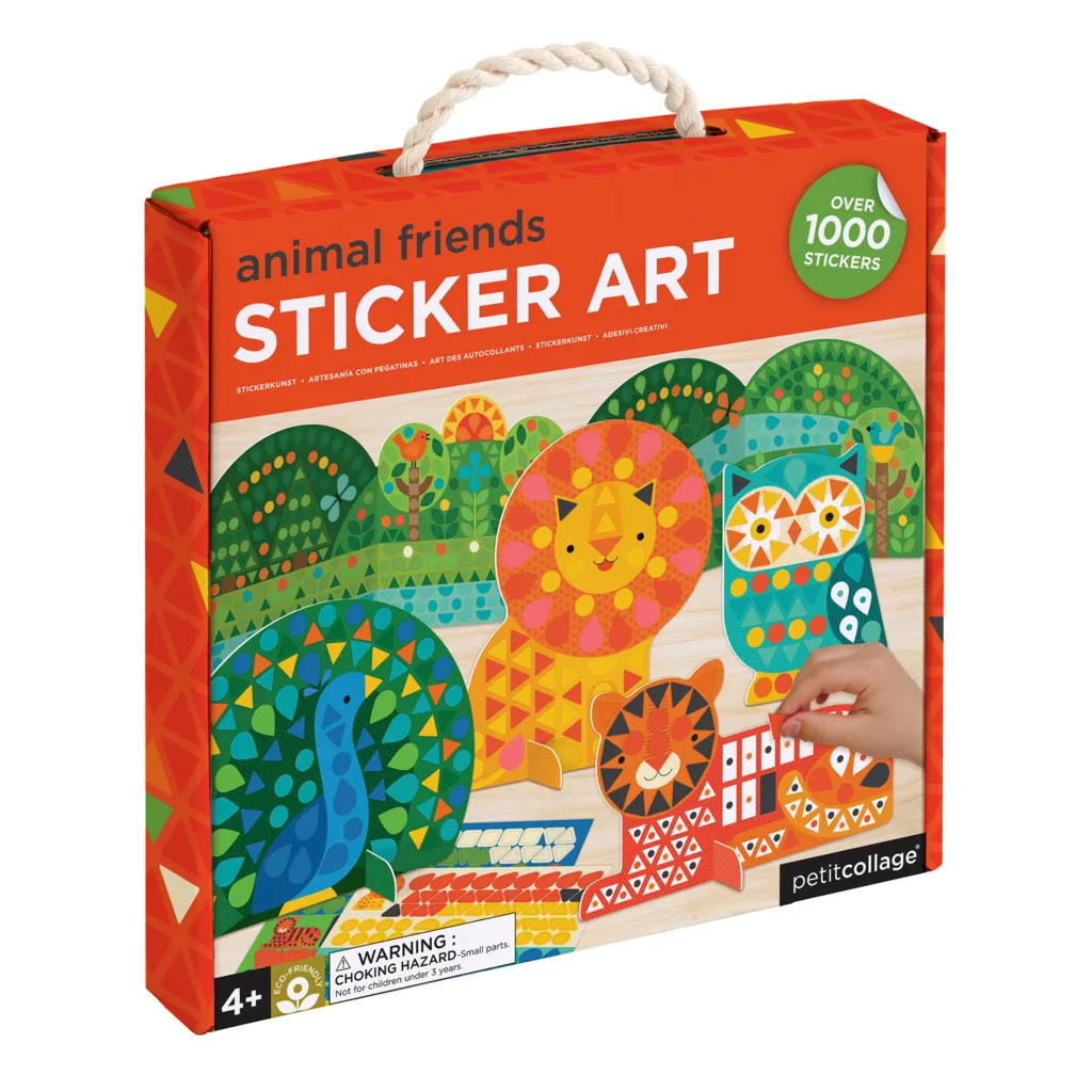 Petit Collage Sticker Arts - Animals