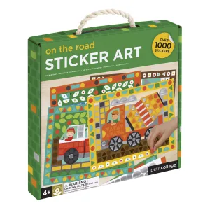 Petit Collage Sticker Arts - Vehicles