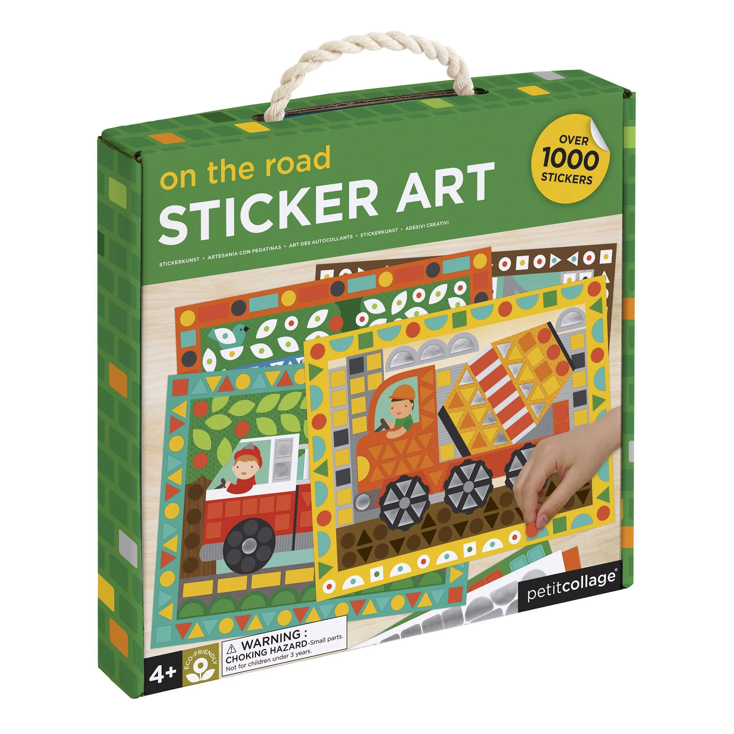 Petit Collage Sticker Arts - Vehicles