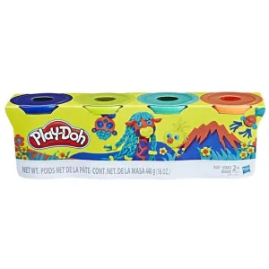 Play-Doh 4 Pack Modeling Compound Wild Colors