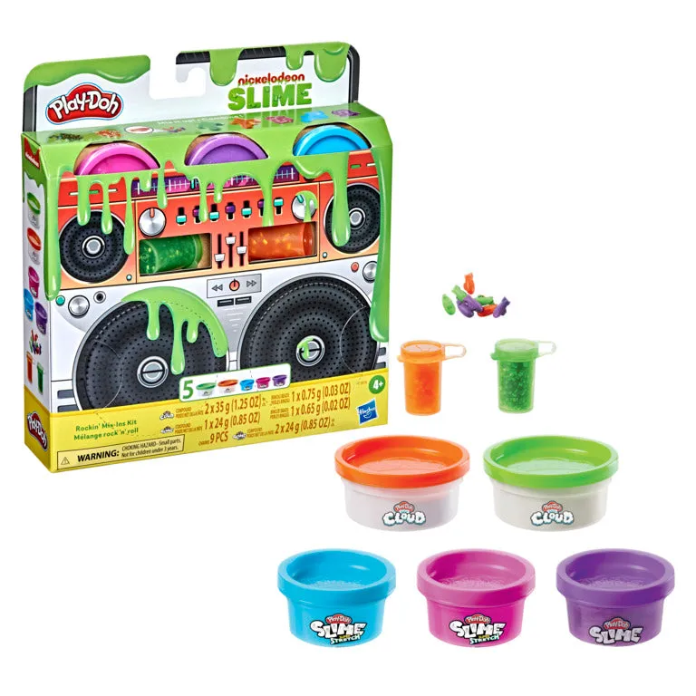 Play-Doh Nickelodeon Slime Rockin' Mix-Ins Kit