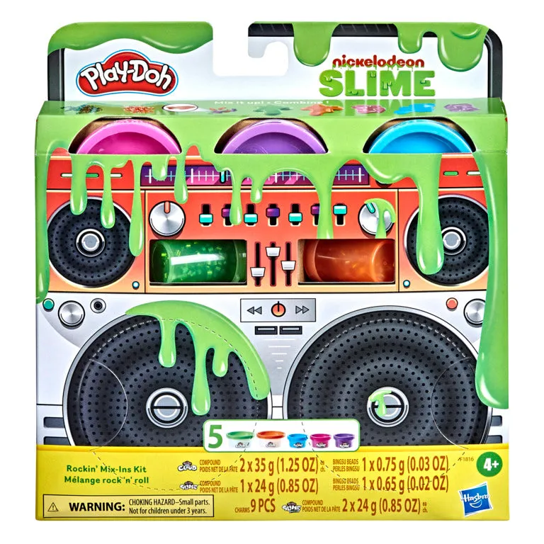 Play-Doh Nickelodeon Slime Rockin' Mix-Ins Kit