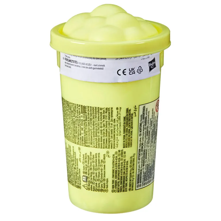 Play-Doh Slime Feathery Fluff Mega Can Yellow