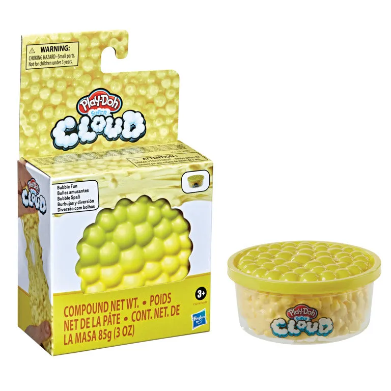 Play-Doh Super Cloud Bubble Fun Single Can Yellow