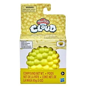 Play-Doh Super Cloud Bubble Fun Single Can Yellow