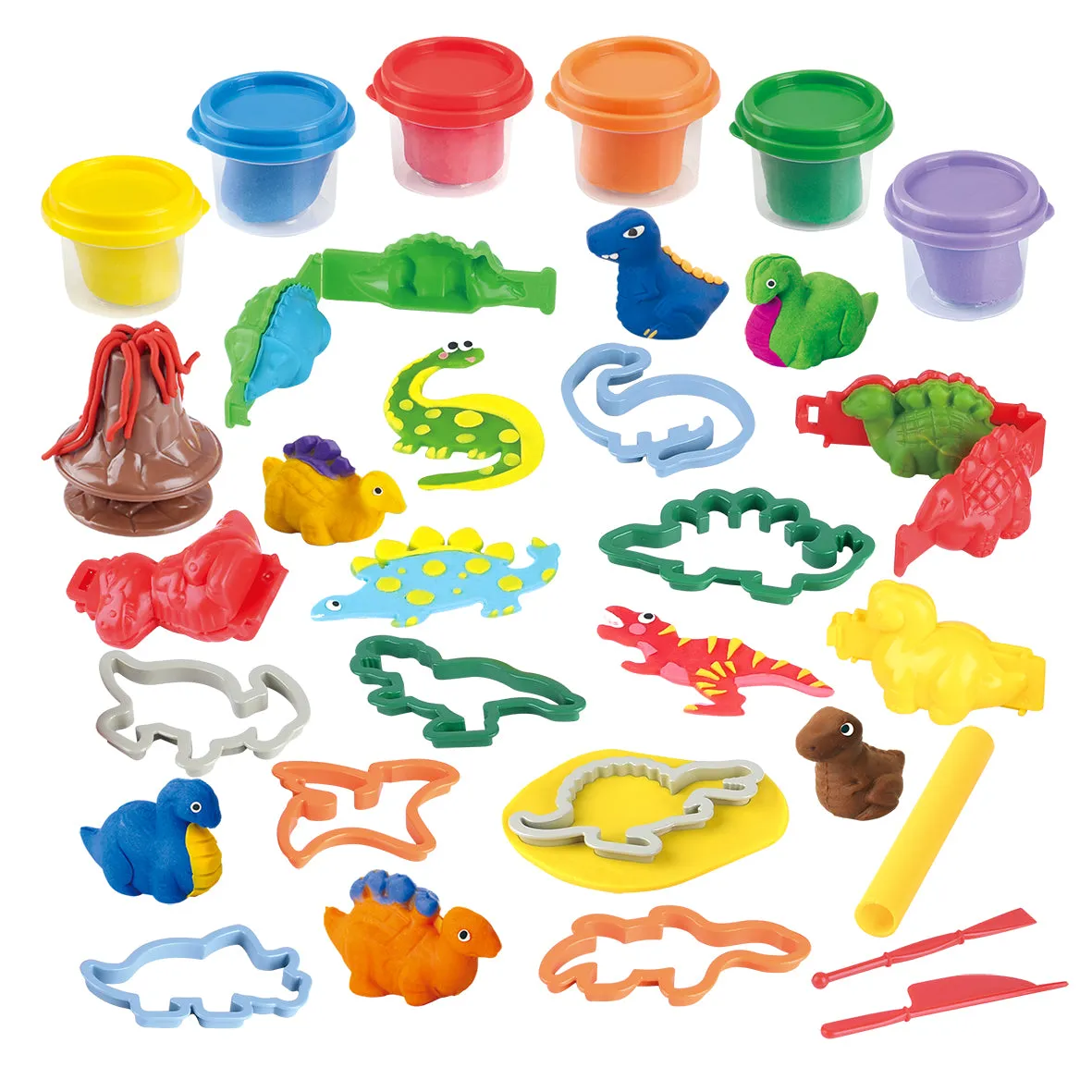 Playgo Toys Ent. Ltd. Dino Party Dough Set