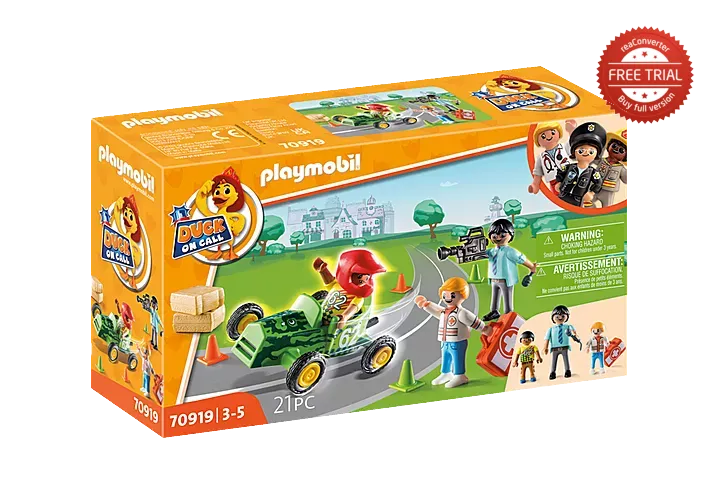 Playmobil 70919 D.O.C. - Ambulance Action Wise - Kids Toys