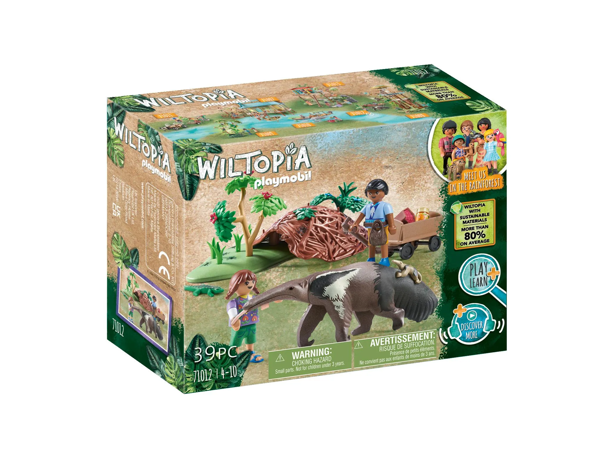 Playmobil 71012 Wiltopia-Anteater Care Wise - Kids Toys