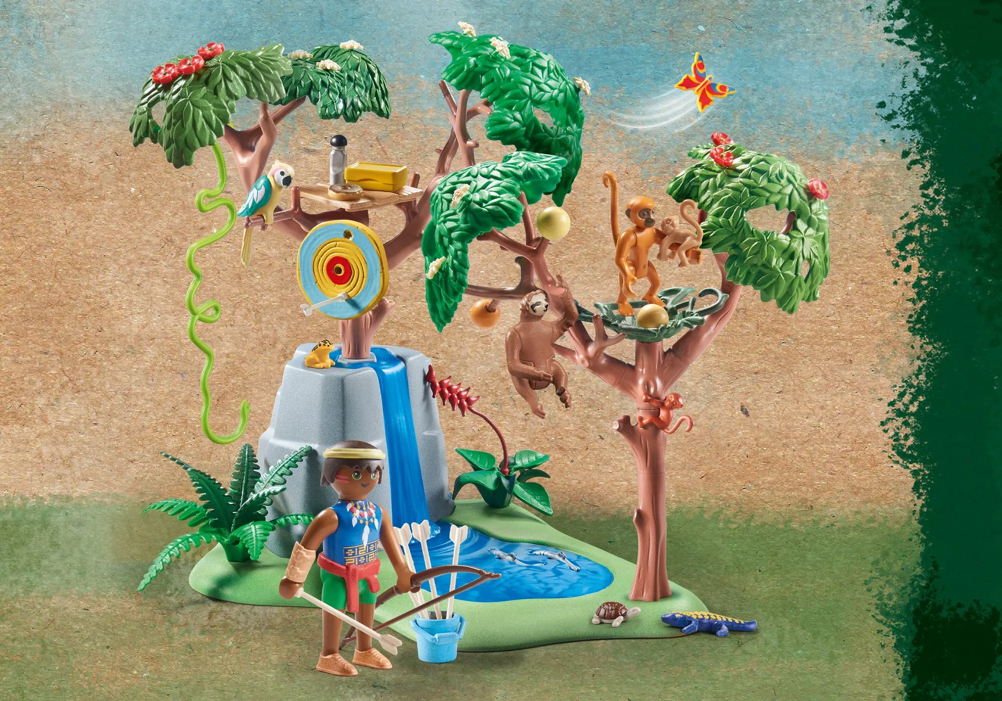 Playmobil 71142 Wiltopia- Tropical Jungle Playground Wise - Kids Toys