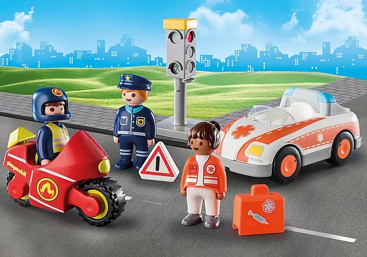 Playmobil 71156 123 Heroes of everyday life Wise - Kids Toys