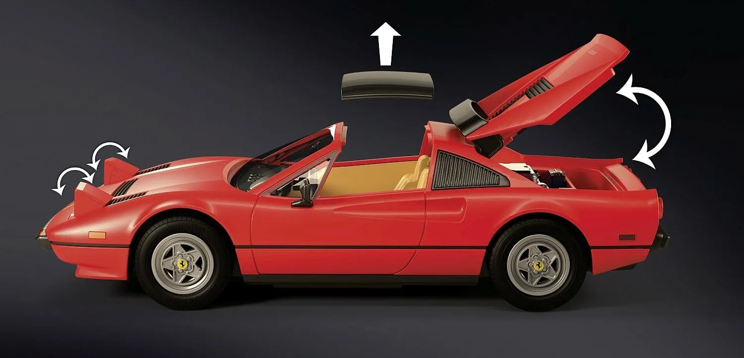 PLAYMOBIL 71343 Classic Car-Magnum p.i. Ferrari 308 Wise - Kids Toys