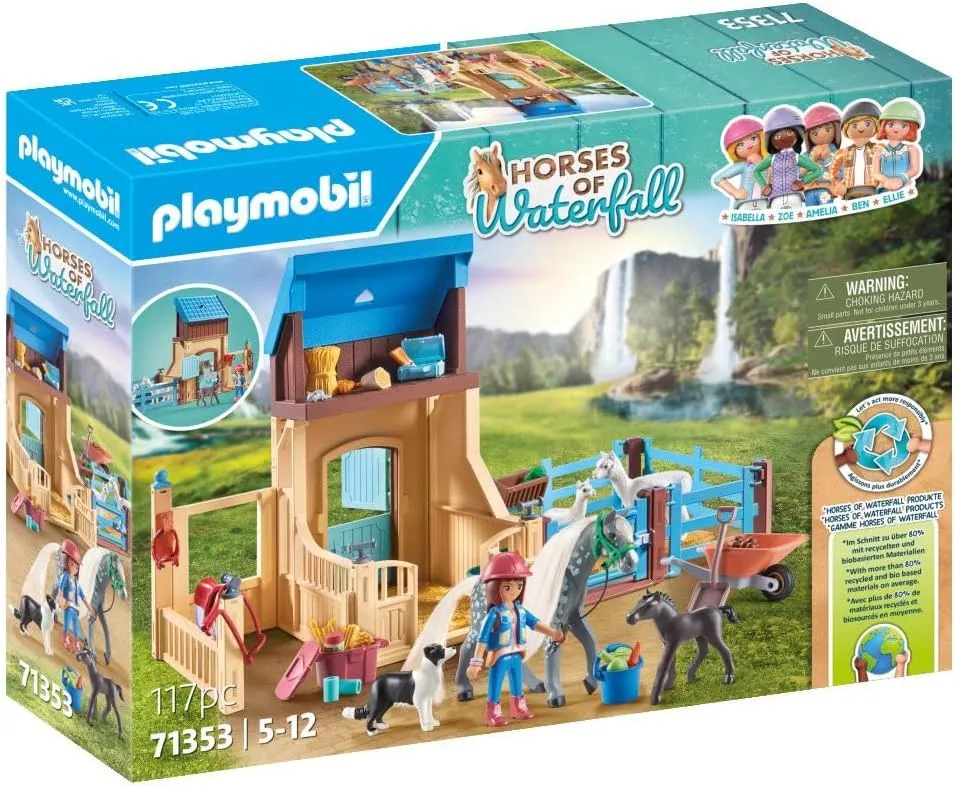 Playmobil 71353 Horses of Waterfall Amelia & Whisper with Horse box Wise - Kids Toys